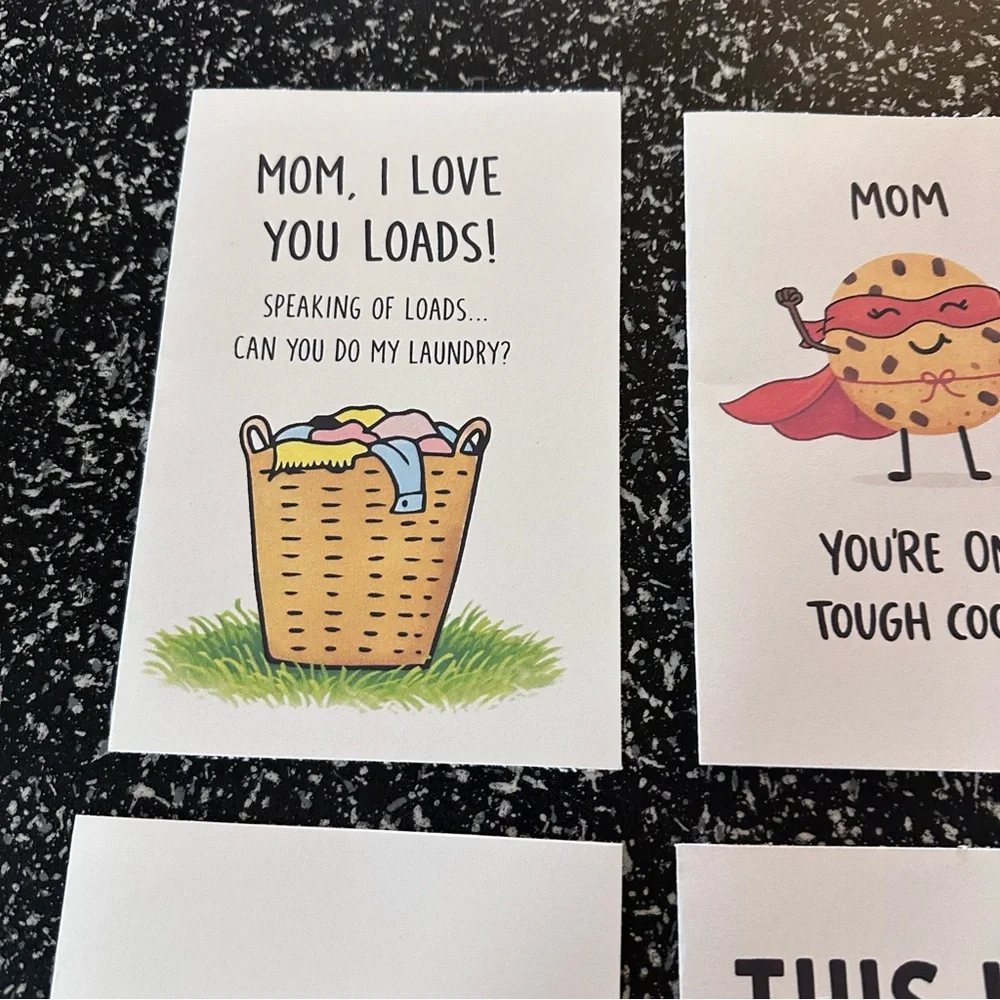 Handmade Greeting Cards Set Of 7 NEW